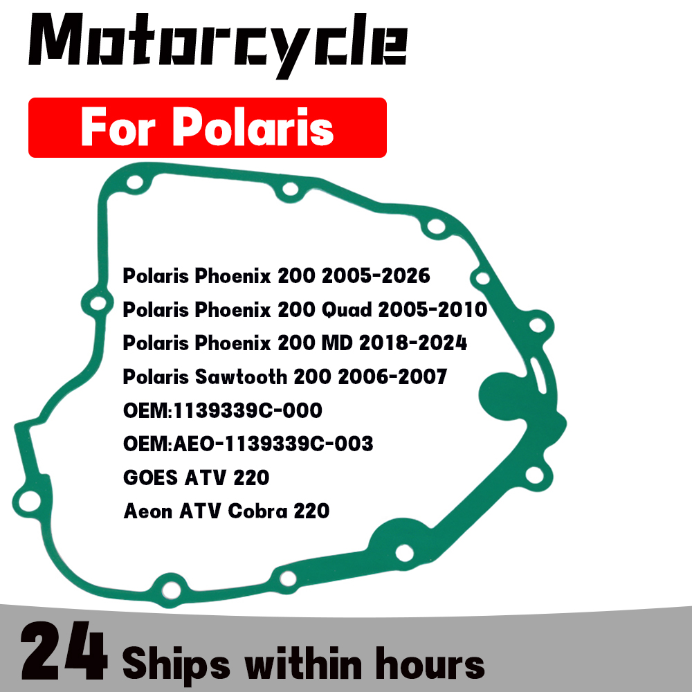 Motorcycle Stator - Joint de couvercle de générateur de