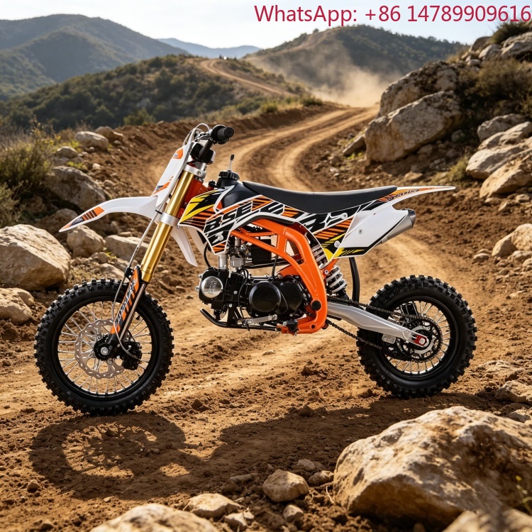 Motorcycle Cylinder - Moto tout-terrain légère et durable 125cc